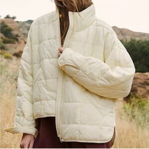 Quilted puffer jacket